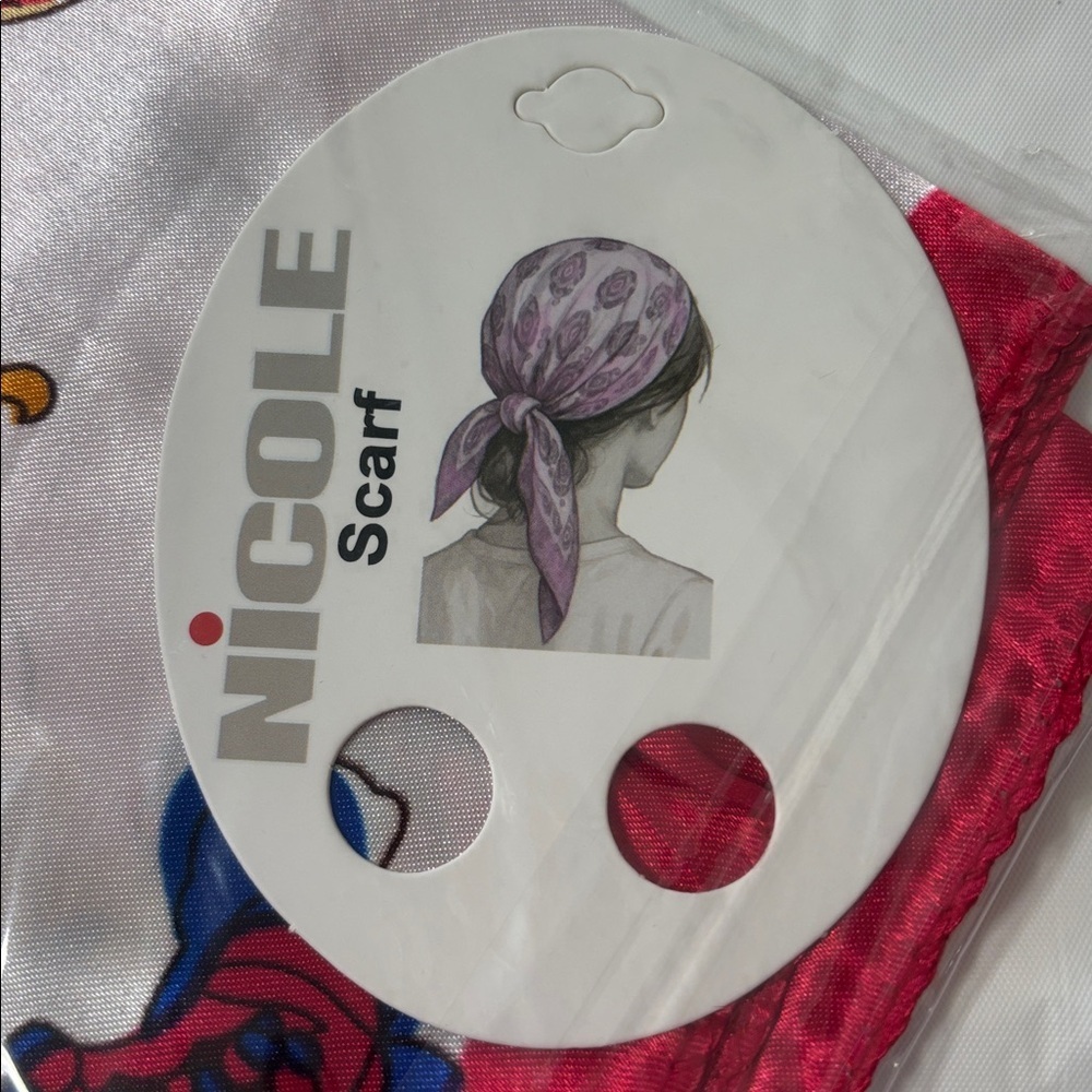 Nicole Multicolor Floral Scarf - Picture 2 of 2